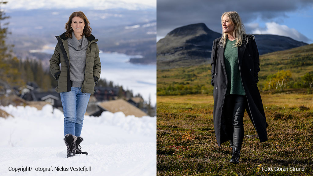 Sara Strömberg och Viceca Sten på Bokmässan 2023