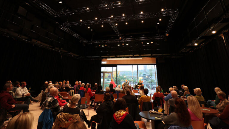 Sara Strömberg, Skygger, Skred og Skinn på Steinkjer litteraturfestival