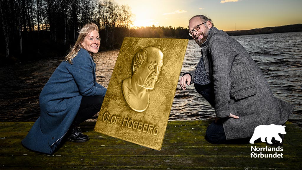 Olof Högberg-plaketten 2024 tilldelas Sara Strömberg och Anders Nilsson