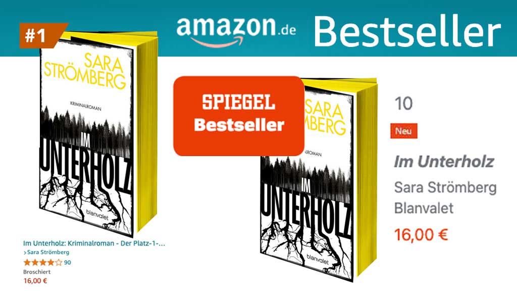 Sara Strömberg Im Unterholz bestseller deutschland