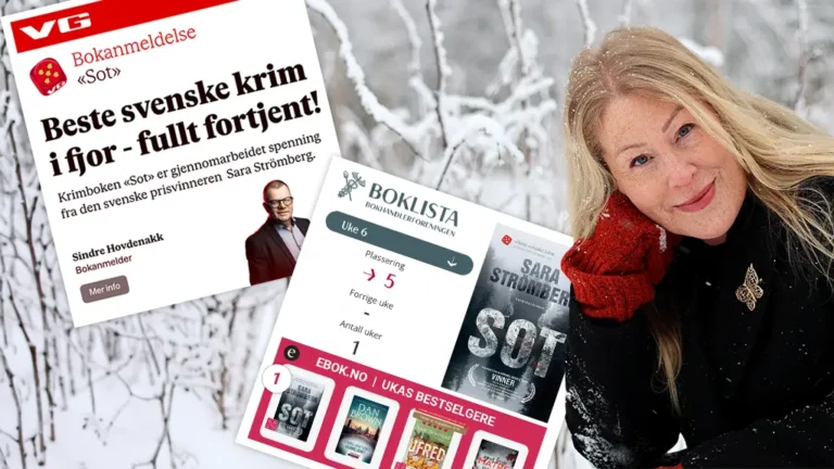 Sot av Sara Strömberg på topplistor i Norge