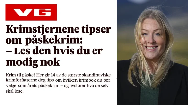 Sara Strömberg, Sot, VG norge