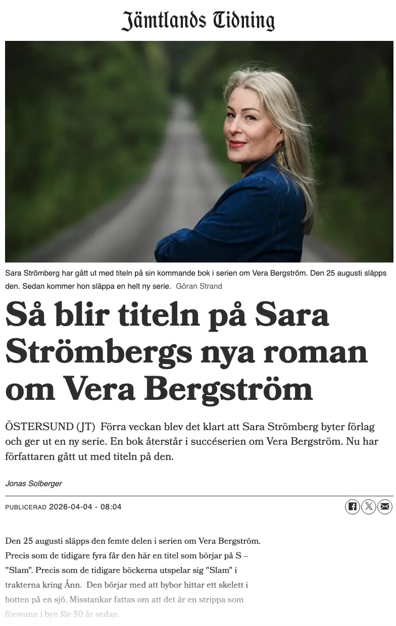 Slam av Sara Strömberg