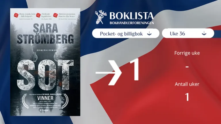 Sot av Sara Strömberg 1:a på Norges pockettopp